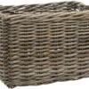 New Looxs Korb Brisbane Large Grey 39L Rattan 46X33X26Cm
