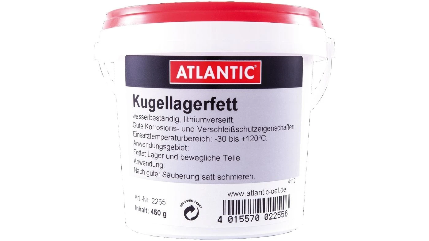 Atlantic Kugellagerfett Eimer 450g 1 Atlantic Kugellagerfett Eimer 450g