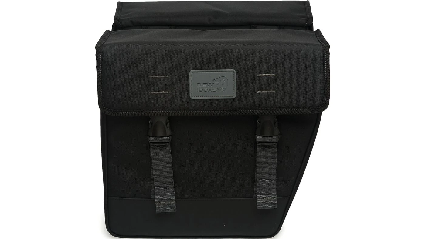 New Looxs 2Er Radtasche Origin Hybride Black 33L Polyester 36X33X15Cm 2 New Looxs 2Er Radtasche Origin Hybride Black 33L Polyester 36X33X15Cm – Bild 2