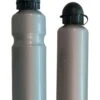 Trinkflasche, 750ml, Silber, Mit Deckel, Aluminium