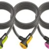 Kabelschloss Onguard Neon 8163, Länge 120cm, Ø12mm,farbl.sortiert,VE 10