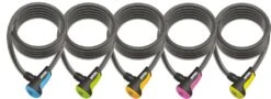 Kabelschloss Onguard Neon 8163, Länge 120cm, Ø12mm,farbl.sortiert,VE 10