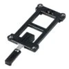 Adapterplatte Basil Mik, Schwarz, F. Abnehm. Fahrradzubehör