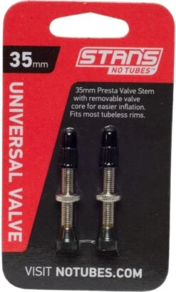Notubes Tubelessventil Set 2 Stk. Sv 44Mm