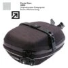 SATTELTASCHE PROCRAFT HARDCASE L MIT DREI INNENTASCHEN