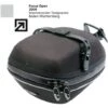 SATTELTASCHE PROCRAFT HARDCASE XL MIT DREI INNENTASCHEN