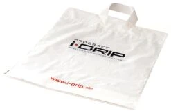 Plastiktüte Procraft Mit Igrip Logo Weiß 380X450Mm Ve25