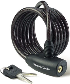 Master Lock Kabelschloss Family 8126 Schwarz 8X1.800Mm