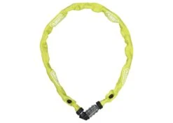 Abus Kettenschloss 1200 Web Zitronengrün 60Cm