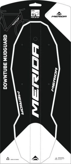 Schutzblech Merida Unterrohrmontage Kunststoff Schwarz