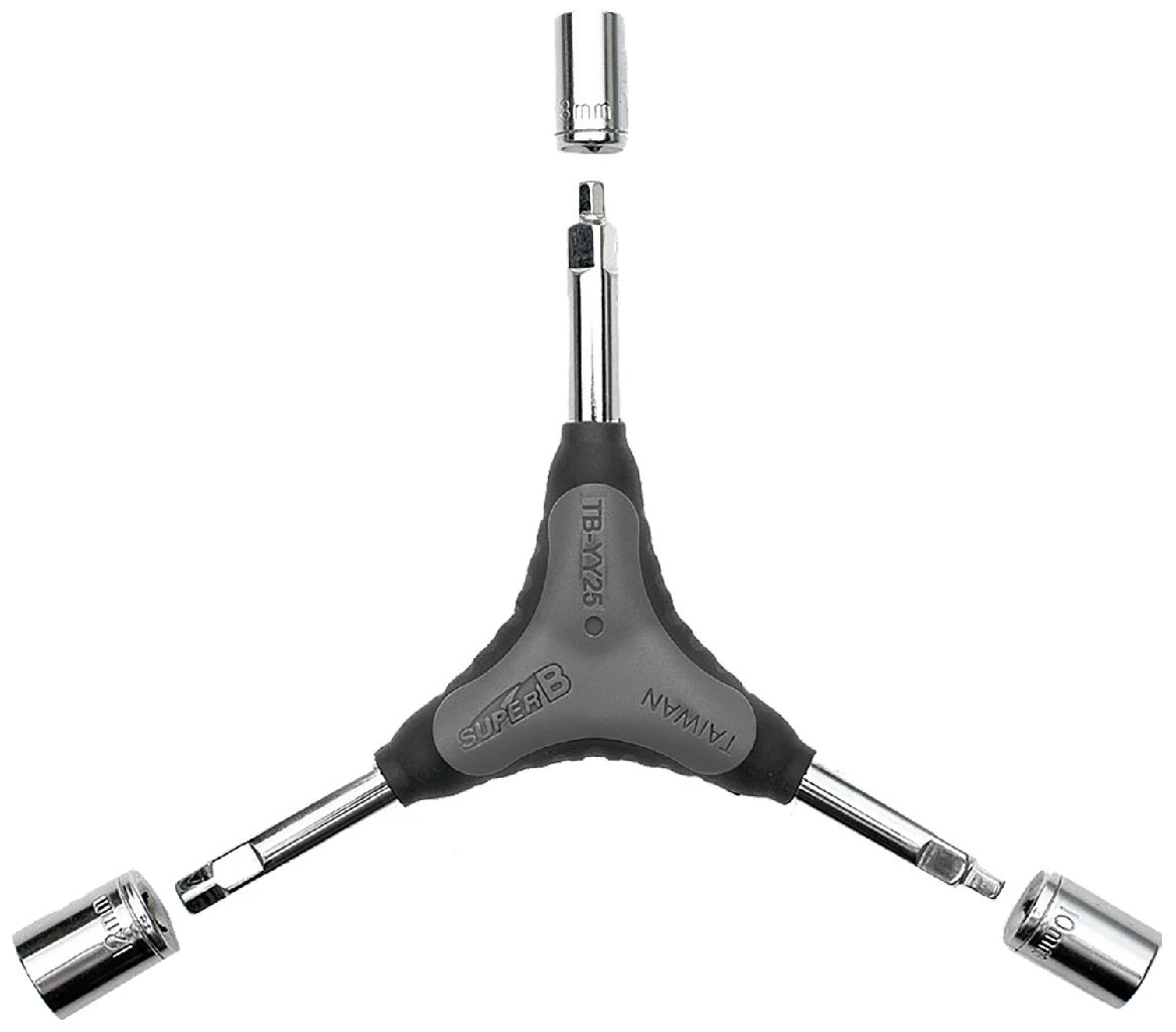 Super B Drei-Arm-Schlüssel TB-YY25, 6 In 1 SuperB Premium 1 Super B Drei-Arm-Schlüssel TB-YY25, 6 In 1 SuperB Premium