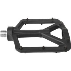 Plattform Pedale Freedom CS Mit XXL Trittfläche, M-Wave, Schwarz, Industrielager, Messingschlager, 313350