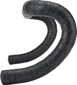 Supacaz Super Sticky Kush Tape Classic Blk/Ano Blk Plugs