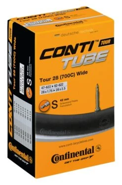 Continental Schlauch Conti Tour 28 Wide RE, 28x1.75-2.5&quot; 47/62-622 SV 42mm