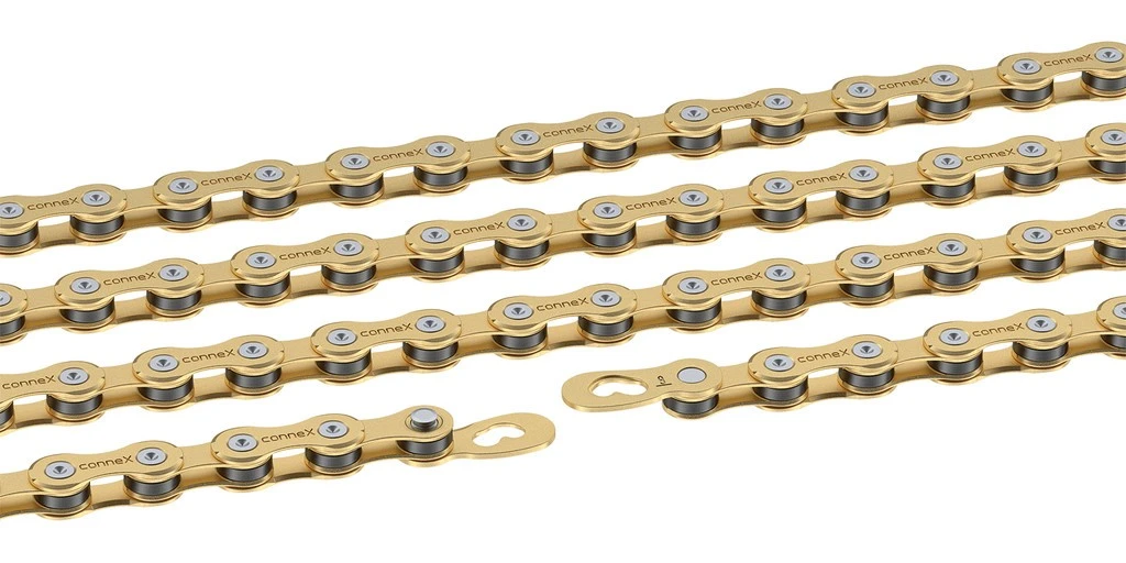 Schaltungskette Wippermann Connex 9SG, 1/2"x11/128",114 Glieder,6,6mm,9-f.,gold 1 Schaltungskette Wippermann Connex 9SG, 1/2"x11/128",114 Glieder,6,6mm,9-f.,gold