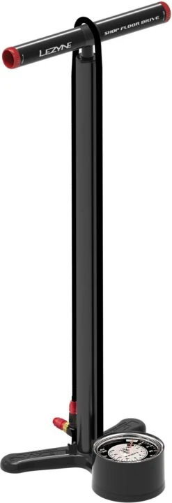 Lezyne Standpumpe Shop Floor Drive Silber