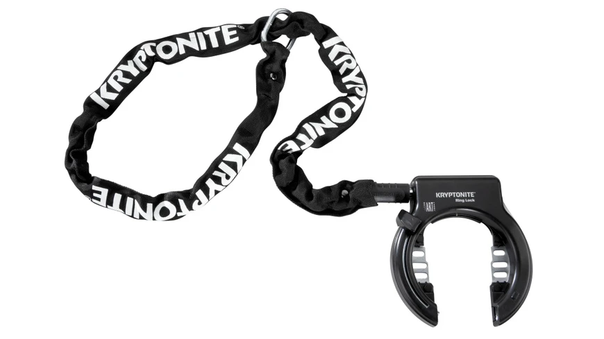 Kryptonite Krypt. Rahmenschloss Mit Kette 512 Abz. 1 Kryptonite Krypt. Rahmenschloss Mit Kette 512 Abz.