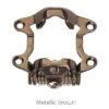 Exustar Pedal Bindung Metallic Braun