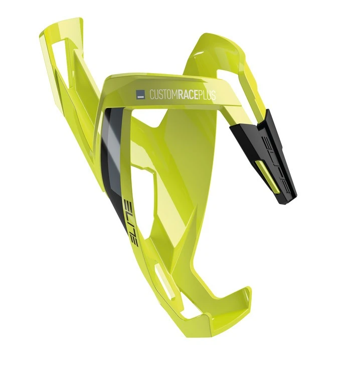 Trinkflaschenhalter Elite CustomRacePlus, Elastomer-Gummi, Gelb Fluo/schwarz 1 Trinkflaschenhalter Elite CustomRacePlus, Elastomer-Gummi, Gelb Fluo/schwarz