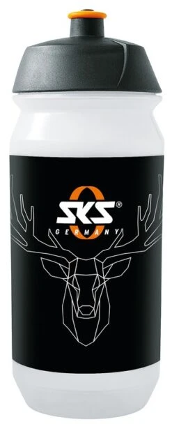 Trinkflasche SKS Small, 500ml, Transp. M. SKS Motivbild Hirsch