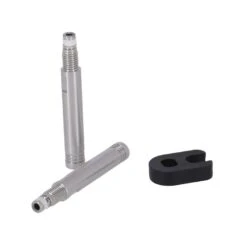 Continental Ventilverlängerung Conti 30 Mm, 2er Set, Aluminium, Silber