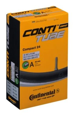 Continental Schlauch Conti Compact 24 RE, 24x1 1/4-1.75&quot; X 2 32/47-507/544 AV 40mm