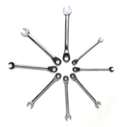 PEDROS PEDRO´S RATSCHENSCHLÜSSELSET, 8-TEILIG