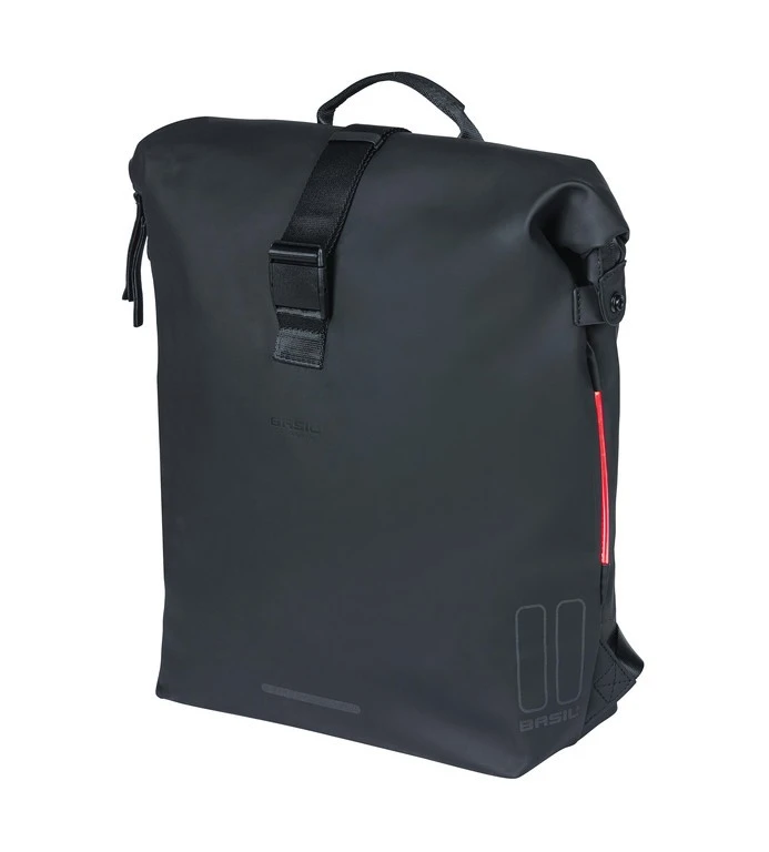 Fahrradrucksack Basil SoHo Nordlicht, Schwarz, 31x14x37cm, 17ltr 1 Fahrradrucksack Basil SoHo Nordlicht, Schwarz, 31x14x37cm, 17ltr
