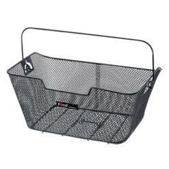 Point Gepäckträger-Korb 40 X 28 X 18 Engmaschig, Schwarz