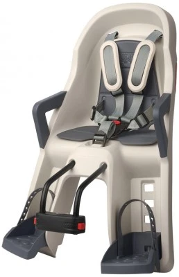 KINDERSITZ VORNE POLISPORT GUPPY MINI CREAM/GRAU, BEFESTIG. STEUERROHR 1 KINDERSITZ VORNE POLISPORT GUPPY MINI CREAM/GRAU, BEFESTIG. STEUERROHR