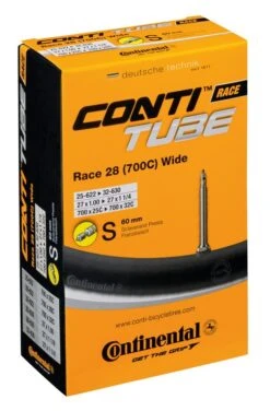 Continental Schlauch Conti Race 28 Wide, 28&quot; 700x25/32C 25/32-622/630 SV 60mm