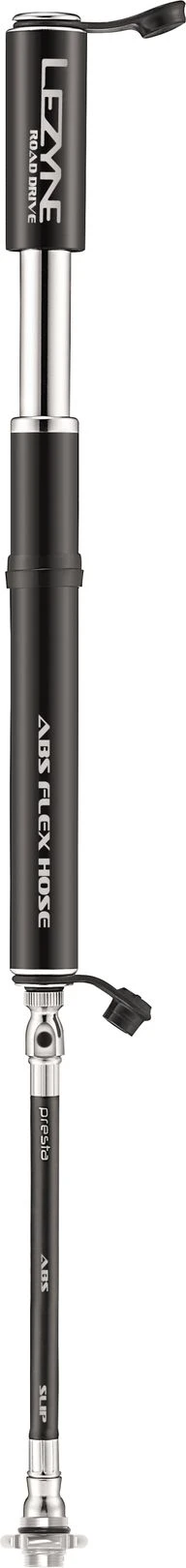 Lezyne Minipumpe Cnc Road Drive Schwarz-Glänzend / L (28,3) Cm