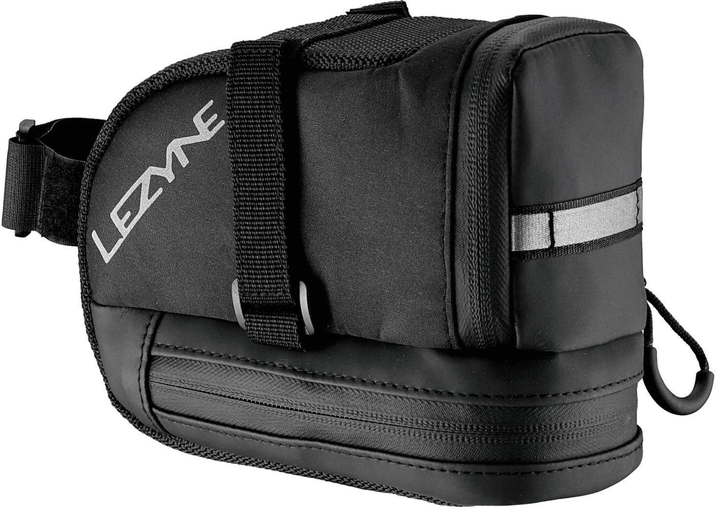 Lezyne Satteltasche Caddy L Schwarz 1 Lezyne Satteltasche Caddy L Schwarz