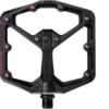 Crank Brothers CRANKBROTHERS STAMP 7 SMALL PLATTFORM-PEDAL, SEAGRAVE LIMITED EDITION, BLACK/MAGENTA
