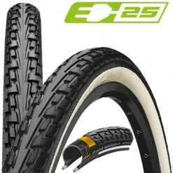 Continental 47-507 RIDE Tour, E-25 Draht, Schwarz/weiß 24 X 1.75