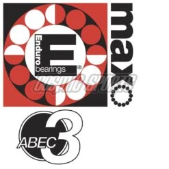 ENDURO BEARINGS B 541/F ABEC 3 MAX LAGER, 1 1/16X1.5X9/32&quot;