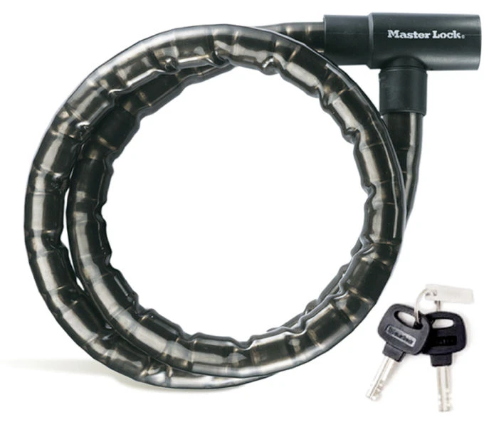 Master Lock Kabelschloß Panzr Bike/8115 1200X22Mm, Schwarz Vinylbesch 1 Master Lock Kabelschloß Panzr Bike/8115 1200X22Mm, Schwarz Vinylbesch