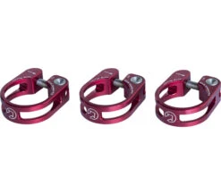 Pro Sattelstützenschelle Rot 31,8 Rot, Alu, Lightweight Design