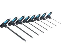 Pro Sechskantschlüsselset 8 Teilig Schw Größen: 2/2.5/3/4/5/6/8/10 Mm