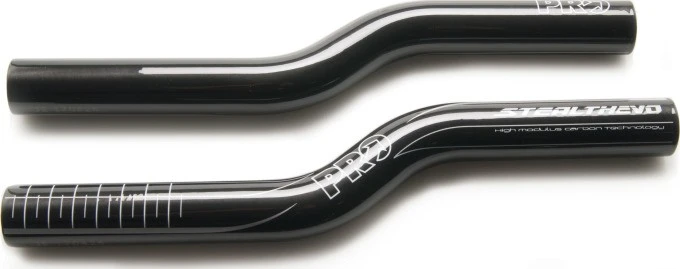 Pro Ausleger Stealth Evo Clipon Schwarz 1Set=2Stk.,Hohe Version,Carbon 1 Pro Ausleger Stealth Evo Clipon Schwarz 1Set=2Stk.,Hohe Version,Carbon