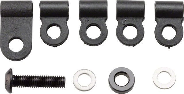Salsa Split Pivot Cable Guide Service Kit, Black 1 Salsa Split Pivot Cable Guide Service Kit, Black