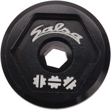 SALSA SPLIT PIVOT AHEAD KAPPE/WERKZEUG, 1 1/8", BLACK 1 SALSA SPLIT PIVOT AHEAD KAPPE/WERKZEUG, 1 1/8", BLACK