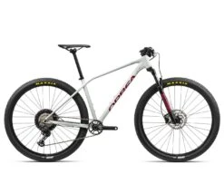 Orbea ALMA H30 M White Grey- Metallic Red (Gloss)