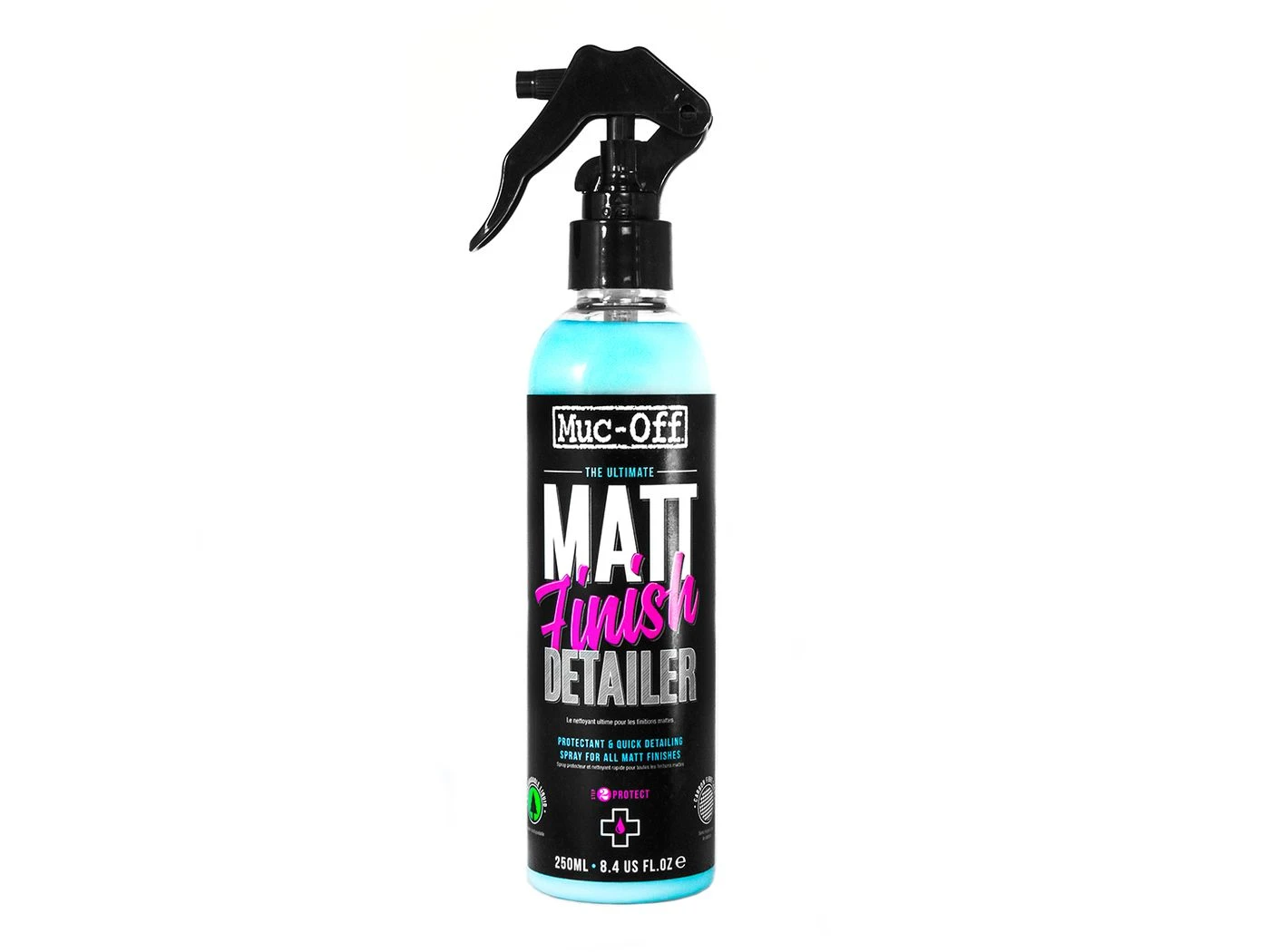 Muc-Off Muc Off Matt Finish Detailer 250Ml, Blue, 250 1 Muc-Off Muc Off Matt Finish Detailer 250Ml, Blue, 250