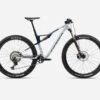 Orbea OIZ M10 Halo Silver-Blue Carbon View (Gloss)