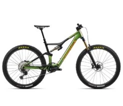 Orbea RISE M10 Chameleon Goblin Green (Gloss)-Black (Matt) - 540Wh