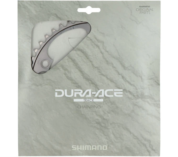 Shimano Kettenblätter Dura-Ace Track Fc-7710, 46 Zähne 1/2X 1/8", 144 Mm, Grau, Aluminiu 1 Shimano Kettenblätter Dura-Ace Track Fc-7710, 46 Zähne 1/2X 1/8", 144 Mm, Grau, Aluminiu