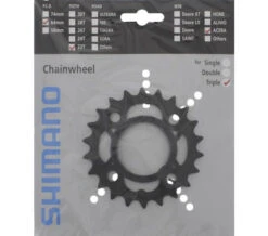 Shimano Kettenblätter Acera Fc-M361, 22 Zähne, 64 Mm, Schwarz, Stahl