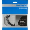 Shimano Kettenblätter Dura-Ace Fc-9000, 36 Zähne (Mb), 110 Mm, Schwarz, Aluminium