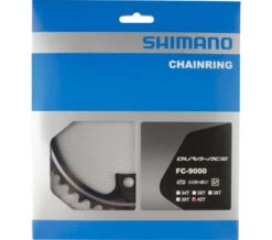 Shimano Kettenblätter Dura-Ace Fc-9000, 42 Zähne (Me), 110 Mm, Schwarz, Aluminium